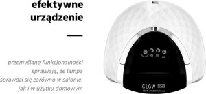Lampa do paznokci Activeshop Lampa UV LED Glow YC57 Biała 268W 10