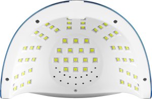 Lampa do paznokci Activeshop Lampa UV LED Glow YC57 RN niebiesko różowa 268W 8