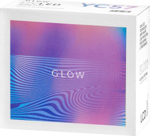 Lampa do paznokci Activeshop Lampa UV LED Glow YC57 RN niebiesko różowa 268W 9