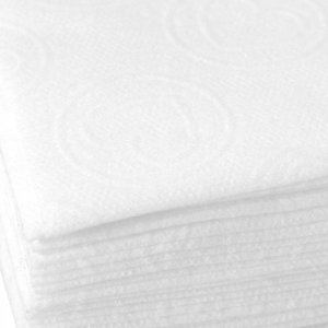 Activeshop Jednorazowe chusty zabiegowe 20 szt. 70 x 40 cm białe serca 2