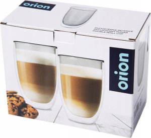 Orion Szklanki termiczne z podwójną ścianką do kawy latte DOUBLE 460 ml 2 szt. 6