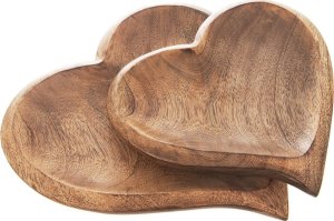 Orion Talerz na przekąski drewniany MANGO 25x25 cm 6