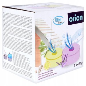 Orion Wkład do pochłaniacza wilgoci lawendowy i cytrynowy tabletki ULTRA FRESH 2x450 g 2 szt. 7