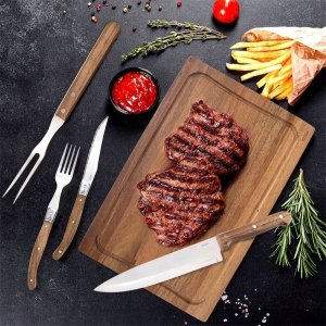 Orion Sztućce do steków i burgerów stalowe 15 el. 10