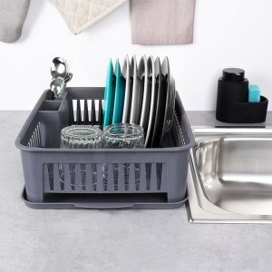 Orion Suszarka na naczynia szara 43,5x32x12 cm 5