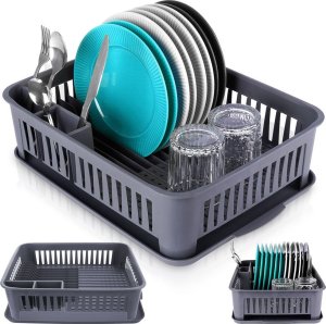 Orion Suszarka na naczynia szara 43,5x32x12 cm 9