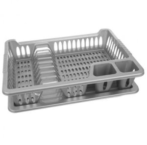 Orion Suszarka na naczynia szara 40x29x8,5 cm 3