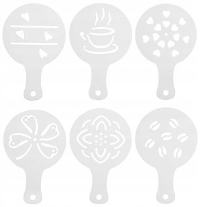 Orion Szablony do kawy i deserów 6 el. 3