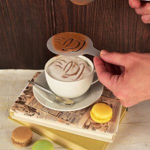 Orion Szablony do kawy i deserów 6 el. 5