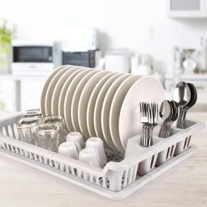 Orion Suszarka na naczynia biała 46x37x8,5 cm 3