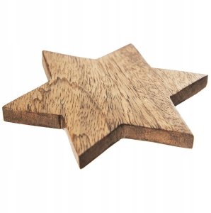 Orion Podstawka pod kubek drewniana 12,5 cm 2
