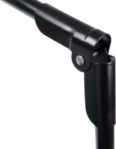 Vilde Suszarka na pranie metalowa czarna rozsuwana XXL 110-189 cm 16