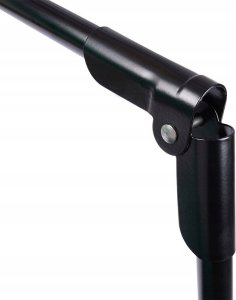 Vilde Suszarka na pranie metalowa czarna rozsuwana XXL 110-189 cm 7