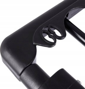 Vilde Suszarka na pranie metalowa czarna rozsuwana XXL 110-189 cm 8