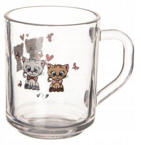 Orion Kubek szklany KOTEK 230 ml 3