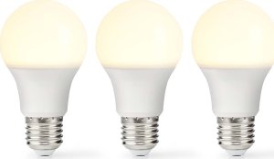 Nedis Nedis LBE27A601P3 lampa LED Ciepłe białe 2700 K 4,9 W E27 F 1