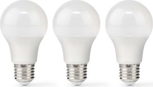 Nedis Nedis LBE27A601P3 lampa LED Ciepłe białe 2700 K 4,9 W E27 F 2