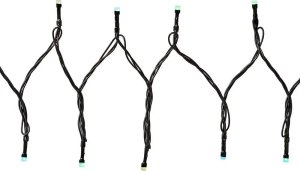 Dekoracja świąteczna Nedis Nedis WIFILX01C84 oświetlenie dekoracyjne Lekki łańcuch do dekoracji Czarny 84 lamp(y) LED 3,16 W G 3