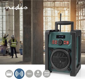 Radio Nedis Nedis RDDB3100GN radio Przenośny Analogowe i cyfrowe Czarny, Zielony 16