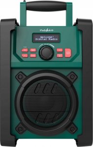 Radio Nedis Nedis RDDB3100GN radio Przenośny Analogowe i cyfrowe Czarny, Zielony 2
