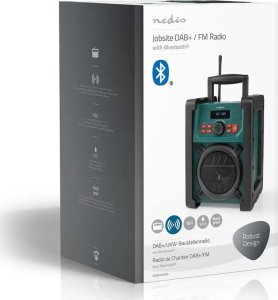 Radio Nedis Nedis RDDB3100GN radio Przenośny Analogowe i cyfrowe Czarny, Zielony 5