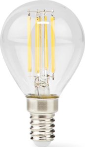 Nedis Nedis LBFE14G452 lampa LED Ciepłe białe 2700 K 4,5 W E14 F 2
