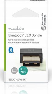 Karta sieciowa Nedis Nedis BLDO100V5BK karta sieciowa Bluetooth 3 Mbit/s 8