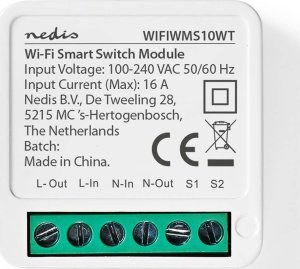 Terminal sieciowy Nedis Nedis WIFIWMS10WT kontroler do inteligentego oświetlenia Przewodowy i Bezprzewodowy Biały 2
