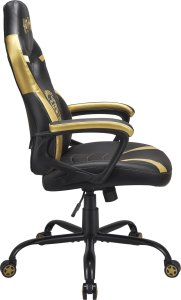 Krzesło biurowe Subsonic Subsonic Junior Hogwarts Fotel dla gracza Wyściełane siedzisko tapicerowane Czarny, Żółty 8