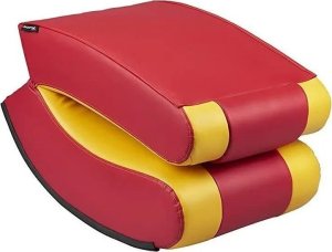 Fotel Subsonic Subsonic SA5610-H1 fotel do gry Fotel do gry na konsoli Wyściełane siedzisko tapicerowane Czerwony, Żółty 3