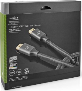 Kabel Nedis HDMI - HDMI 10m szary (CVTB34000GY100) 11