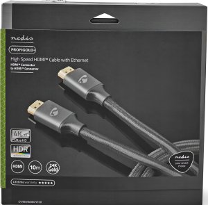 Kabel Nedis HDMI - HDMI 10m szary (CVTB34000GY100) 3