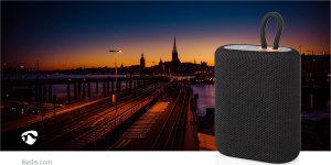 Głośnik Nedis Nedis SPBT2005BK głośnik przenośny / imprezowy Głośnik mono przenośny Czarny 5 W 11