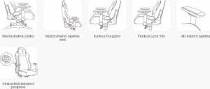 Fotel Arozzi Arozzi PRIMO-PREM-AE krzesło obrotowe Obite siedzisko Obite oparcie 11