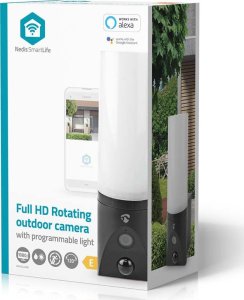 Nedis Nedis WIFICOL20BK kamera przemysłowa Sześcian Kamera bezpieczeństwa IP Zewnętrzna 1920 x 1080 px Sufit / Ściana 21