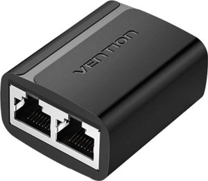 Adapter AV Vention Adapter rozgałęźnika RJ45 PVC Vention IPTB0 Czarny 2