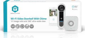 Nedis Nedis WIFICDP40CWT zestaw dzwonka do drzwi Biały 14