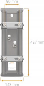 Router Mimosa Mimosa N5-45X2 | Antena sektorowa | 19dBi, 45st, 4,9-6,4 GHz, 2x N-female 4
