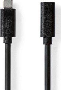 Kabel USB Nedis USB-C - USB-C 1 m Czarny (CCGL64010BK10) 1