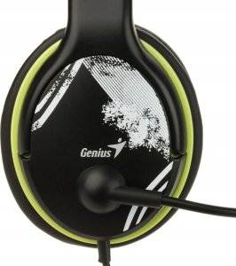Słuchawki Genius Genius Computer Technology HS-400A Zestaw słuchawkowy Przewodowa Opaska na głowę Połączenia/muzyka 5