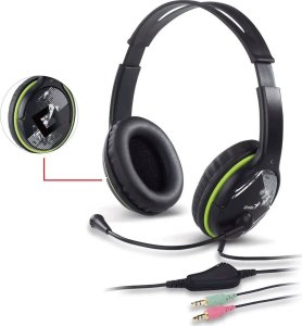Słuchawki Genius Genius Computer Technology HS-400A Zestaw słuchawkowy Przewodowa Opaska na głowę Połączenia/muzyka 8