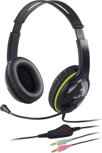 Słuchawki Genius Genius Computer Technology HS-400A Zestaw słuchawkowy Przewodowa Opaska na głowę Połączenia/muzyka 10