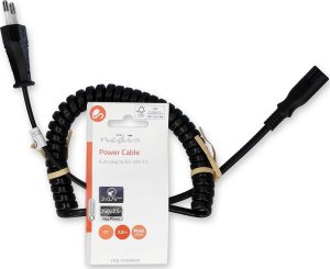 Kabel zasilający Nedis Nedis CEGL11042BK20 kabel zasilające Czarny 2 m Wtyczka zasilająca typu C IEC 320 3