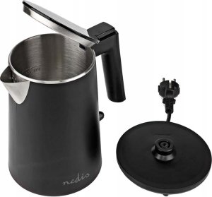 Czajnik Nedis Nedis KAWK360EBK czajnik elektryczny 1 l 1500 W Czarny 4
