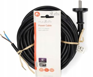 Kabel zasilający Nedis Nedis CEGL11940BK100 kabel zasilające Czarny 10 m CEE7/17 Wtyczka zasilająca typu C 3