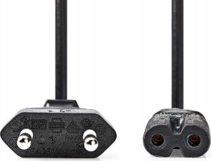 Kabel zasilający Nedis Nedis CEGL11940BK70 kabel zasilające Czarny 7 m CEE7/17 Wtyczka zasilająca typu C 2