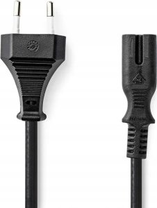 Kabel zasilający Nedis Nedis CEGL11940BK70 kabel zasilające Czarny 7 m CEE7/17 Wtyczka zasilająca typu C 3