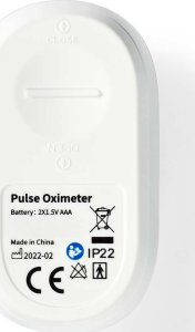 Pulsoksymetr Nedis Nedis BTHOX10WT pulsoksymetr Biały 8