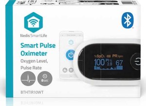 Pulsoksymetr Nedis Nedis BTHOX10WT pulsoksymetr Biały 10