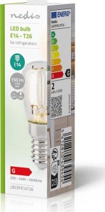 Nedis Nedis LBCRFE14T26 lampa LED Biały 2700 K 2 W E14 G 6